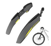 Genérico Guardabarros para Bicicletas, Cubre Salpicaduras De Agua, Protector para Bicicletas De Carretera 60 66 70 Cm Delantero Y Trasero, Conducción en Condiciones Mojadas