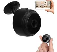 Genérico Guardhouse Security Camera- 1080P HD Wireless WiFi Indoor/Outdoor Surveillance Camera with Motion Detection, Night Vision & 64GB Storage for Home Monitoring(Black)
