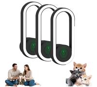 Genérico Guardián Ultrasónico para el Hogar Mejorado 2026, Sistema de Gestión del Ambiente Interior Específico para Gatos, Protector de Confort de 360° para Felinos, Fácil de Instalar y Usar (3PCS)