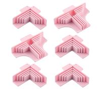 Generico Guías para esquinas - 6,2 x 6,2 cm 6 piezas equipo de encuadernación estable | Ayudas de colocación para papel, cartón, cartón y manualidades
