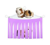Genérico Guinea Pig Hiding Place - 17.72x12.4x10.63 in Small Animal Hammock | Ferret Sleeping Bed | Multifunctional Habitat Sleeping Playing for Hamster Chinchilla Dwarf Sugar Glider Pet