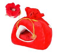 Genérico Guinea Pig Tunnel -Winter Hamster House | Soft Warm Small Animals Habitats Nest | Hamster Hideaway House | Pet Winter Bedding For Hedgehog Ferret Mouse Chinchilla Bunny Small Pets