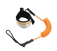 Genérico Guinzaglio arrotolato per tavola da Paddle | Guinzagli arrotolati per Board | 6 mm per tavole da Surf, tavole da Paddle Stand-up, Corda per gambe di ricambio