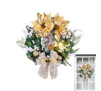 Generico Guirnalda de Navidad para Puerta de | Decoración para Belén Iluminado | Guirnalda navideña LED con cálidas | Colgante para salón, Dormitorio, Cocina, Porche, ca