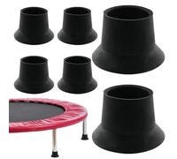 Genérico Gym Ground Protection - Sturdy Anti-Slip Feet, Bounce Frame Components, Resilient Tube Covers, Six-Piece Set Fitting | Reliable Outdoor Hardware Kits, Useful Utility Setup School Home Safety