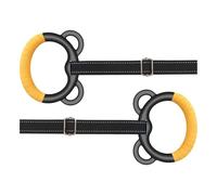 Genérico Gymnastics Rings Bar - Strength Training | Adjustable Pull-Up Rings for Children with Safety Straps, Outdoor Exercise, Stretching, Fitness Fun and Upper Body Development