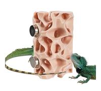 Generico Hábitat para Reptiles - Refugio magnético para Reptiles, hábitat para Escalada de terrario para Ranas, Geckos y Anfibios, y decoración para Vallas