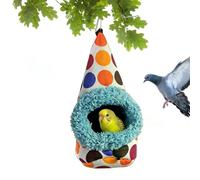 Generico Hängematte für Vögel - Schutz gegen Picken | Käfig Vogelhaus Winterzeit zum Schlafen Ruhen Brüten von Nymphensittich Conure Unzertrennlicher Kanarienvogel, Kuschelhöhle, Warm