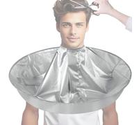 Generico Hair Cutting Cape, Silver Coated Apron, 23.62 Inches Umbrella Style Cover & Oilproof Barber Shield, Lightweight Capes for Home Salon, Professional Barbers and Handmade Haircuts