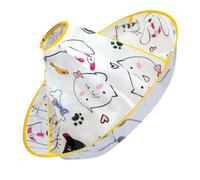 Genérico Hair Cutting Cape Umbrella Kids Folding Reusable Barber Cloak