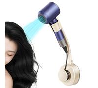 Genérico Hair Diffuser Stand - Blow Dryer Holder | Wall Mount with Hands-Free Suction Cup, Bathroom Organizer with Easy Access, Hair Styling Tool, Dryer Hanger for Women Mom Girlfriend