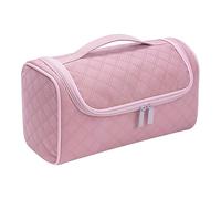 Genérico Hair Dryer Bag, Large Capacity Hair Dryer Travel Case with Hook, Carrying Case Toiletry Bag, Durable Hair Accessories Organizer for Hair Dryer, Curling Iron, Airstraight Attachment, and More