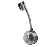 Genérico Hair Dryer Holder Stand - 33cm Hands-Free Rotating Arm | Wall-Mounted Suction Cup Holder - ABS Silicone Carbon Steel | Hair Dryer Rack for Mirrors & Tiles | Bathroom, Salon, Home Use