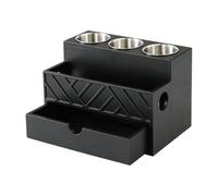 Genérico Hair Dryer Holder - with Drawer Removable Cups Wire Holes Bathroom
