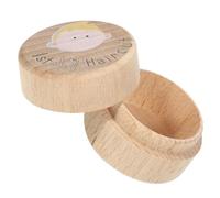 Genérico Hair Memorial Storage Box, First Haircut Keepsake Box | Compact Hairs Curl Storage Container Cute Nursery Decor Present For Showers And Birthdays