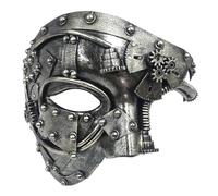 Genérico Half Face Punk Masque | Mechanical Masque,18.5 * 15.5CM A New