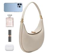 Generico Half Moon Bag - Silueta Elegante En Forma De, Diseño Ligero, Para Mujer Con Sofisticada Capacidad De Almacenamiento, Versátil Que Se Puede Cambiar De 4 Maneras | Para C