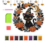 Genérico Halloween - 25cm Acrylic Gem Art Kit | Crystal Rhinestone