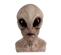 Genérico Halloween Alien masks Scary Latex masks Full heads masks For Halloween Costume Party Prop, Funny Realistic Alien masks For Adults, Alien heads masks
