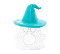 Genérico Halloween Betta Hammock - 3D Printed Floating Ghost Fish Shelter, Fake Rock Aquarium Resting Ornament for Betta Shrimp Crayfish Cichlids | Fish Tank Hideoutt Decor for Sleep Play Feeding
