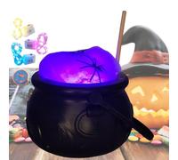 Genérico Halloween Black Cauldron - PP Light Up Party Bowl Decoration