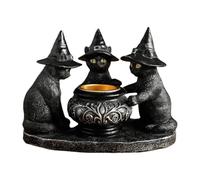 Genérico Halloween Candlestick, Animal Fall Festival, Collectible Figurines