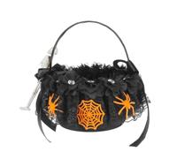 Genérico Halloween Candy Basket | Holiday Cookie Collecting Container |