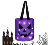 Genérico Halloween Candy Bowl, Glowing Trick Or Treat Snack Bowl Decoration