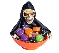 Genérico Halloween Candy Holder - Animated Skeleton Holiday Decor Use