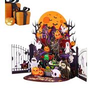 Genérico Halloween Cards - 3d Festive Greeting Desktop Decor