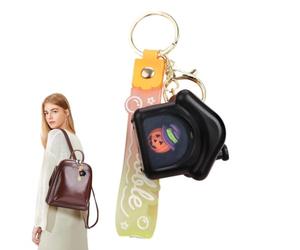 Genérico Halloween Cartoon Keychain, Cute Pumpkin Ghost House Lanyard Light | Funny Hangings Ornament for Backpack Accessories Bag Purse Car Key Home Party Fun Holiday Birthday