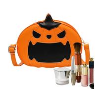 Genérico Halloween Casual Bag - Pumpkin Bag Little Shoulder Bags | Halloween Purse | Fun Pumpkin Shoulder Bags | Leather Pumpkîn Purse | Hallowêen Shouldêr Bâg for Women Hallowêên