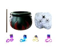 Genérico Halloween Cauldron - ABS Versatile Decorative Cauldron for Home