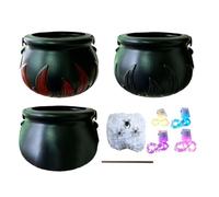 Genérico Halloween Cauldron Decor, Witch Kettle Prop, Festive Party Pots