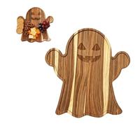 Genérico Halloween Charcuterie Boards, Wooden Decorative Food Storage Plate | Halloween Cutting Board For Meat Cheese Vegetables Fruits Appetizers Farmhouse