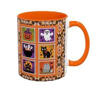 Generico Halloween Coffee Mugs, Gothic Ceramic Cup, Cute Halloween Mug, Home Seasonal Decor, 380ml Heat Insulation For Coffee Tea Drinks, Party Kitchen Adults Kids Christmas