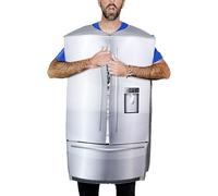 Genérico Halloween Costumes - Funny Cosplay Double Door Refrigerator Costume | Creative Smart Refrigerator Outfit For Women And Men, Home, Stage Performance, Role Play, Theme Party, Carnival Festival