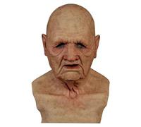 Genérico Halloween Cover Realistic Old Man Face Cover - Cosplay Props Face