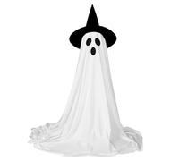Genérico Halloween Decorations Light Up Ghost, Creepy Glowing Porch Decor, Remote-Controlled Figura LED, 15,75-61,02 Pulgadas, Ideal para Interiores, Jardines, Yardas, Escape Rooms, Holiday