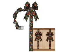 Genérico Halloween Decorative Bow, Spooky Seasonal Party Display Sash Decor