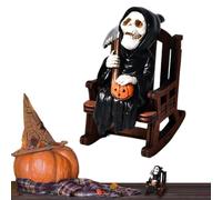 Genérico Halloween Desktop Decoration - Resin 4.3x5x5.5cm | Gothic Halloween Figurine Statue, Scary Miniature Desktop Ornament, Halloweens Collectible Decor For Home Living Room Display | Home Decor