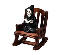 Genérico Halloween Desktop Decoration - Resin 4.3x5x5.5cm | Gothic Halloween Figurine Statue, Scary Miniature Desktop Ornament, Halloweens Collectible Decor For Home Living Room Display | Home Decor