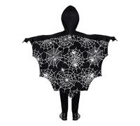 Genérico Halloween Disfraz - Costume D'Halloween Pour Garçon Combinaison Avec Capuche Et Cape Tenue De Chauve-Souris Pour Cosplay Pour Enfants Et Tout-Petits Pour UNE Fête Ou Un Jeu
