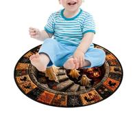 Genérico Halloween Door Illusion Rug Abstract House Decoration Carpet