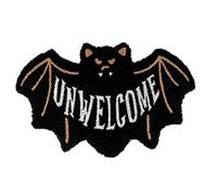 Genérico Halloween Door Mat - Polyester Bat Unwelcome Front Porch Rug
