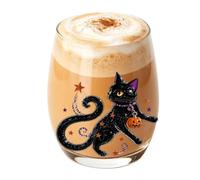 Genérico Halloween Drinking Glass 420ml Ghost Pumpkin Clear Drinkware