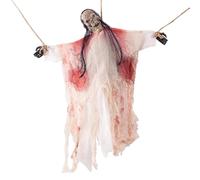 Generico Halloween Garten Dekorationen - 139,69 Zoll Outdoor Dekoration, Yard Ghost Pendant | Gartendekoration für, Eingang, Fenster, Schule, Party, Zuhause, Flur und Wiederverwendbarer Grus