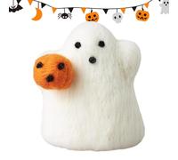 Genérico Halloween Ghost Decor - Felt Funny Ornament Sosteniendo La, Figura Fantasma De La, Decoraciones De Halloween | Decoración Del Festival De Y Hogar Para La Mesa De Verano