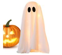 Genérico Halloween Ghost Decor, Light Up Scary Table Ornament, Spooky Centerpiece, Perfect For Indoor Birthday Party Bedroom Haunted Setup Or Photo Display, Easy To Set Up & Display, Versatile Use