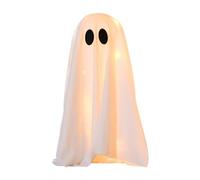 Genérico Halloween Ghost Decor, Light-Up Table Ornament, Scary LED Centerpiece Prop, Glowing Decorative Spooky Figure, for Indoor Birthday Party Bedroom Photo Haunted Setup Celebration Display